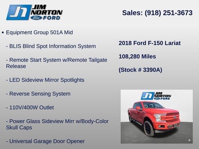 2018 Ford F-150 Lariat