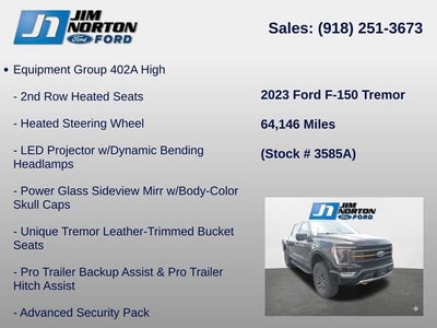 2023 Ford F-150 Tremor