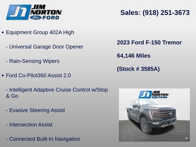 2023 Ford F-150 Tremor