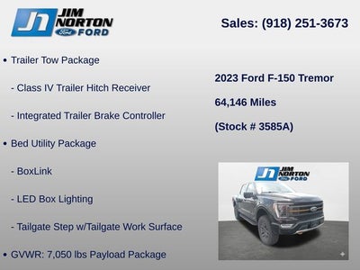 2023 Ford F-150 Tremor
