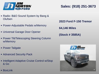 2023 Ford F-150 Tremor