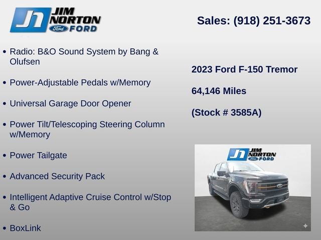 2023 Ford F-150 Tremor