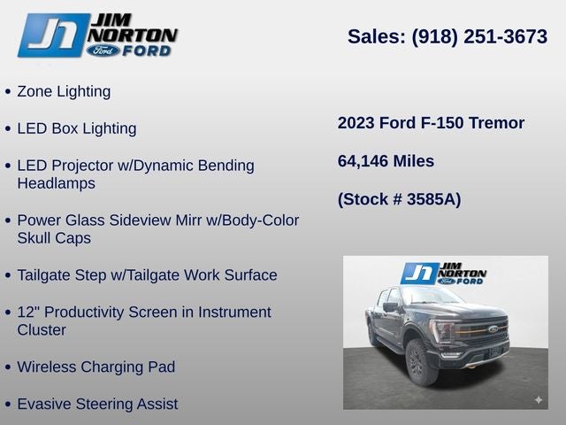 2023 Ford F-150 Tremor
