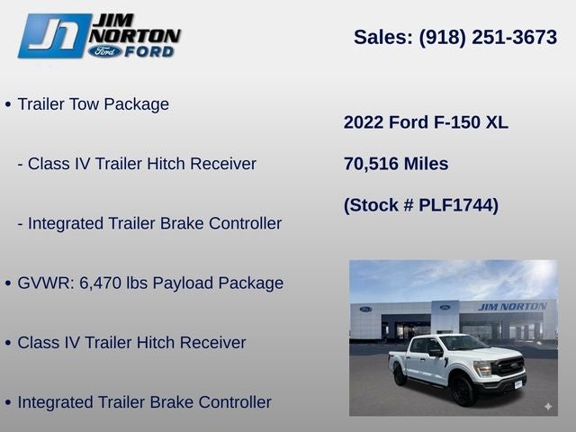 2022 Ford F-150 XL
