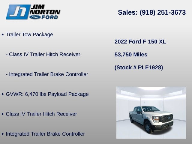 2022 Ford F-150 XL