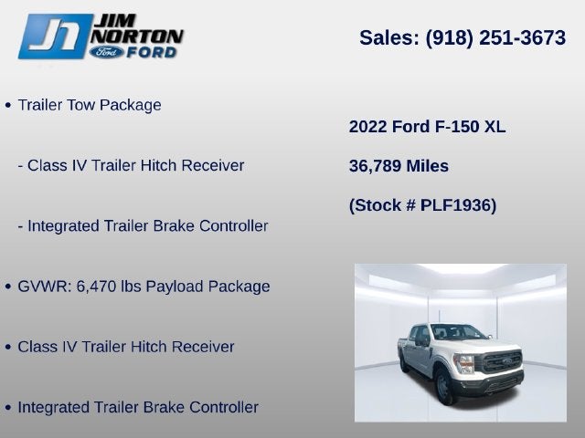 2022 Ford F-150 XL