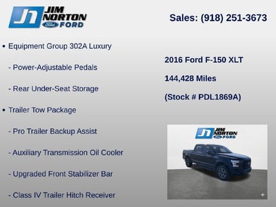 2016 Ford F-150 XLT