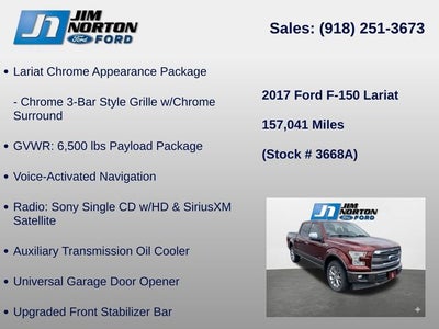 2017 Ford F-150 Lariat