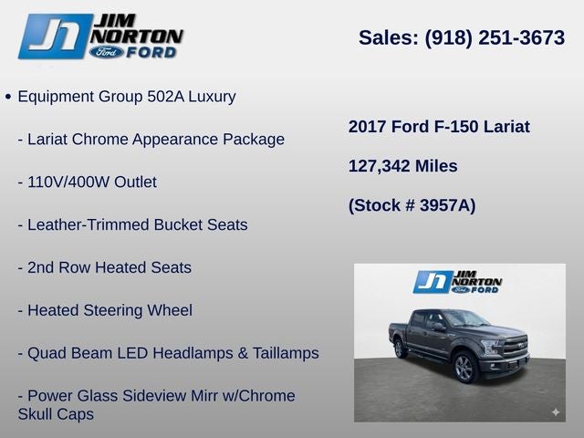 2017 Ford F-150 Lariat