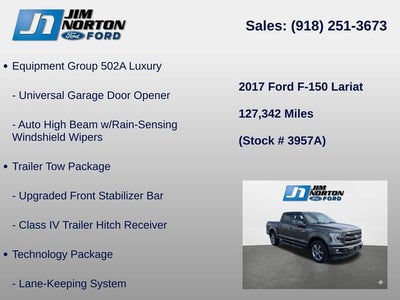 2017 Ford F-150 Lariat