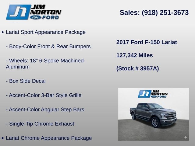 2017 Ford F-150 Lariat