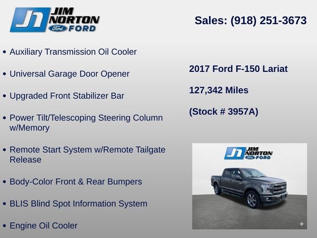 2017 Ford F-150 Lariat