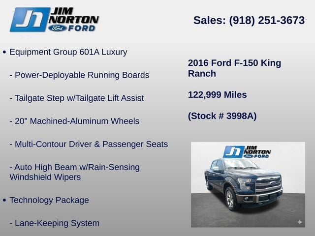 2016 Ford F-150 King Ranch