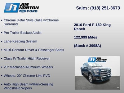 2016 Ford F-150 King Ranch