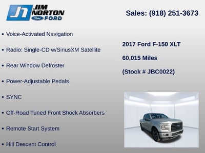 2017 Ford F-150 XLT