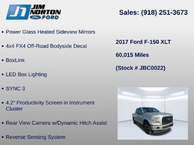 2017 Ford F-150 XLT