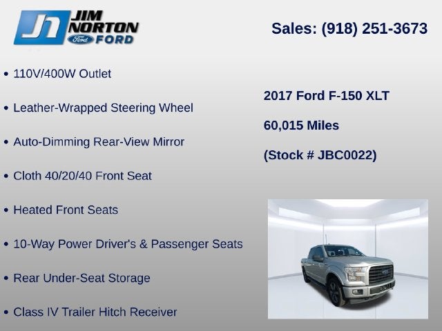 2017 Ford F-150 XLT