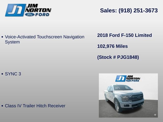 2018 Ford F-150 Limited
