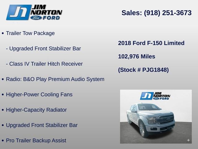 2018 Ford F-150 Limited
