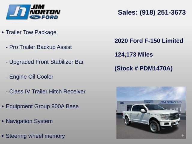 2020 Ford F-150 Limited