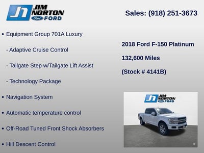 2018 Ford F-150 Platinum