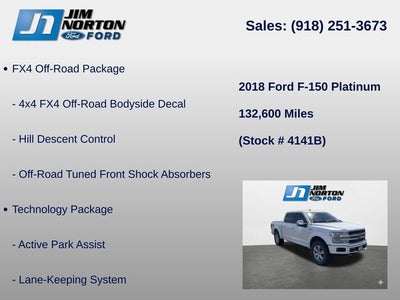 2018 Ford F-150 Platinum