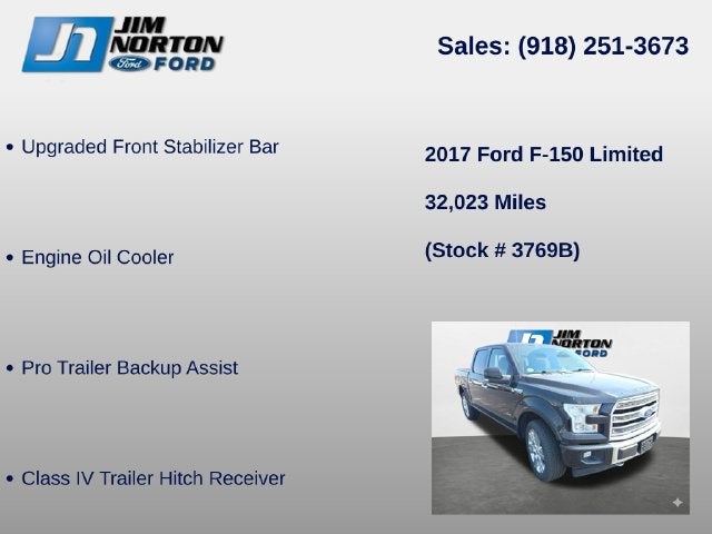 2017 Ford F-150 Limited