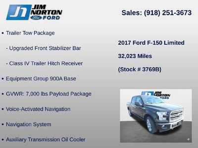 2017 Ford F-150 Limited