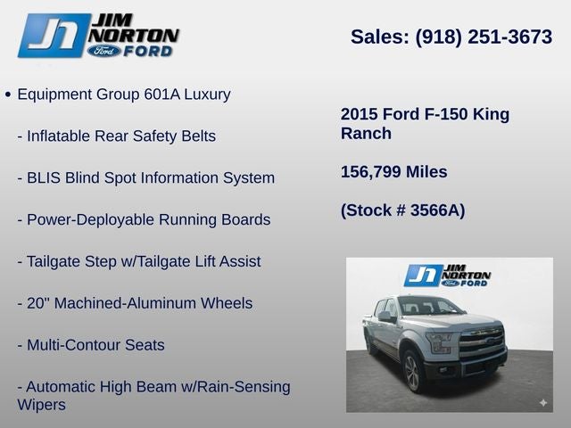 2015 Ford F-150 King Ranch