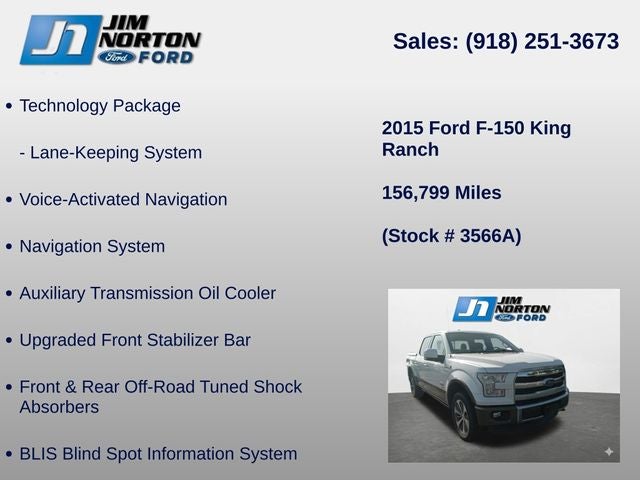 2015 Ford F-150 King Ranch
