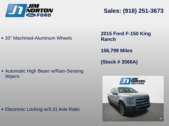 2015 Ford F-150 King Ranch