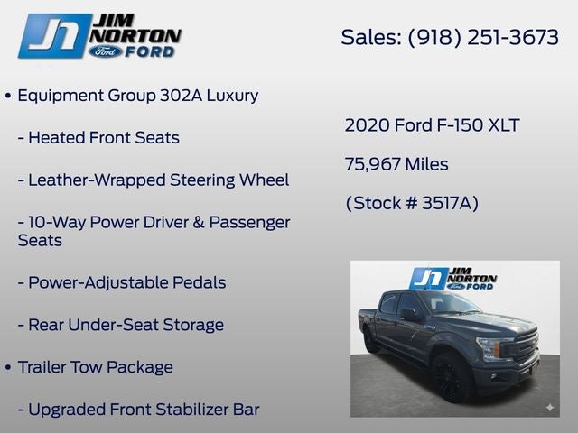 2020 Ford F-150 XLT