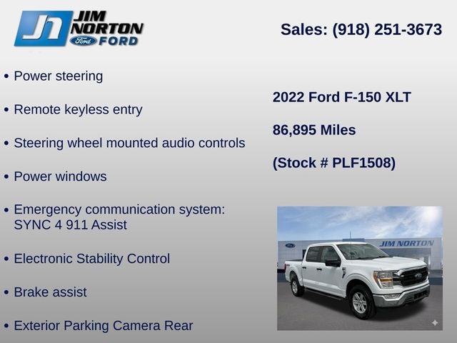 2022 Ford F-150 XLT