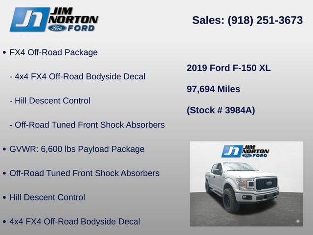 2019 Ford F-150 XL