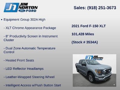 2021 Ford F-150 XLT