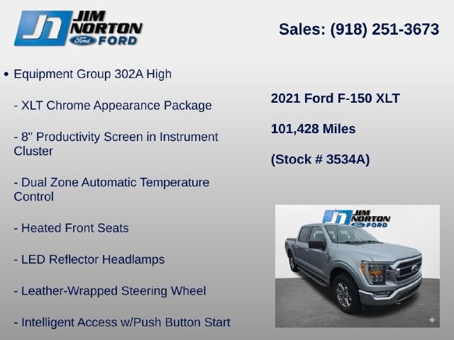 2021 Ford F-150 XLT