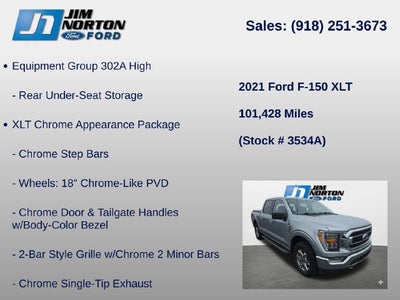 2021 Ford F-150 XLT