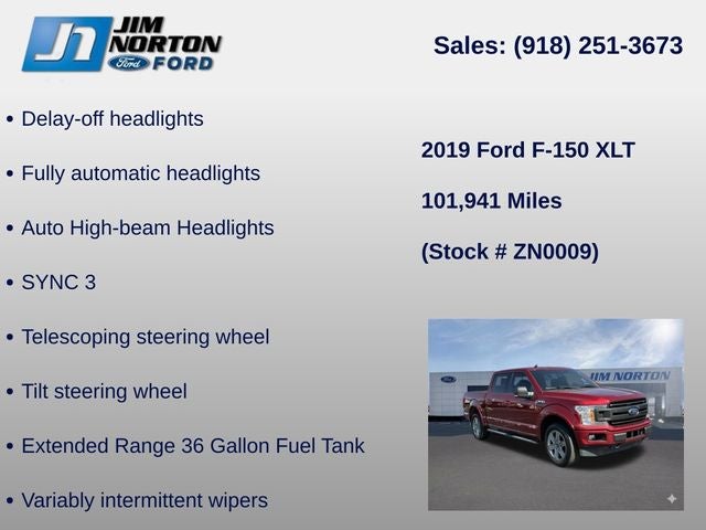 2019 Ford F-150 XLT