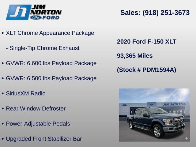 2020 Ford F-150 XLT