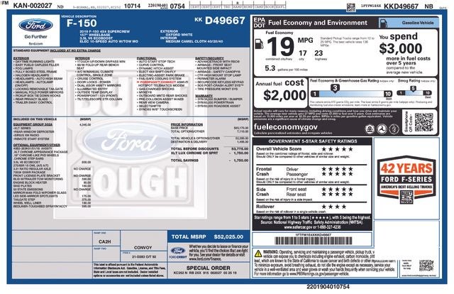 2019 Ford F-150 XLT