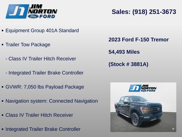 2023 Ford F-150 Tremor