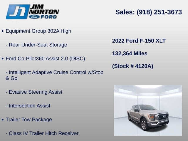 2022 Ford F-150 XLT