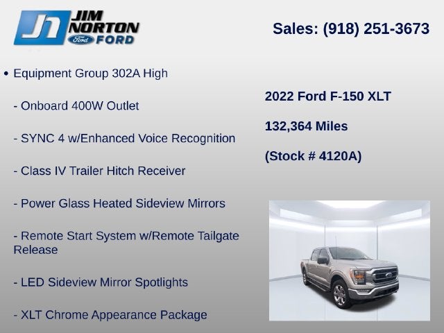 2022 Ford F-150 XLT