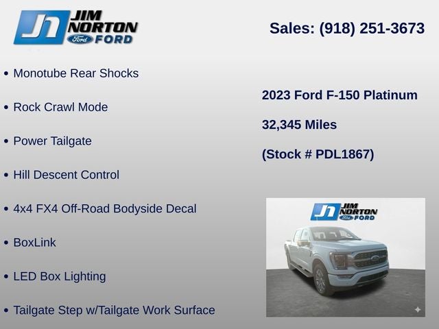2023 Ford F-150 Platinum