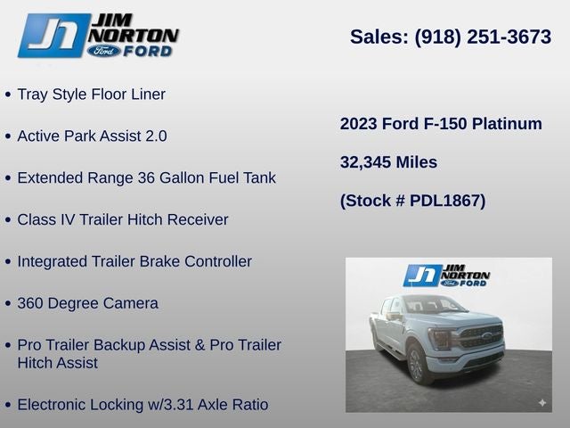 2023 Ford F-150 Platinum