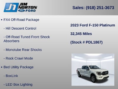 2023 Ford F-150 Platinum