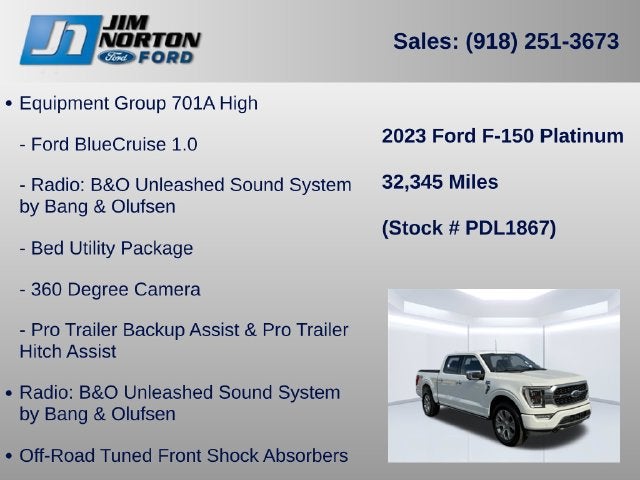 2023 Ford F-150 Platinum