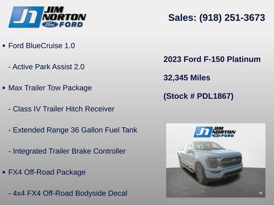 2023 Ford F-150 Platinum