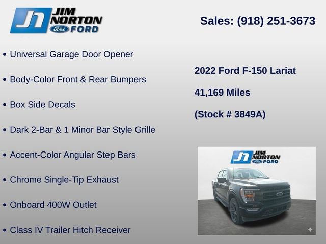 2022 Ford F-150 Lariat