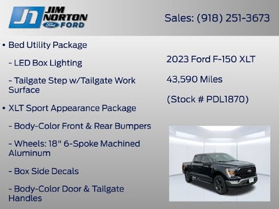 2023 Ford F-150 XLT